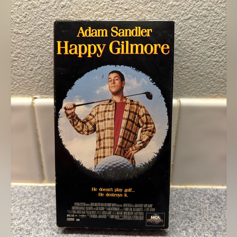 Happy Gilmore VHS Tape